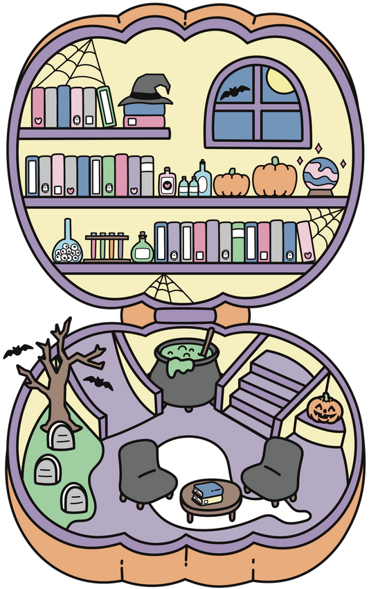 Spooky Pocket Library